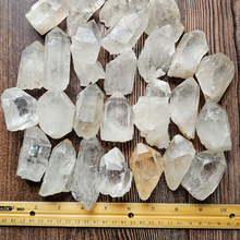 Load image into Gallery viewer, Rough Clear Quartz Crystal Point Grade B - 2-3 inch