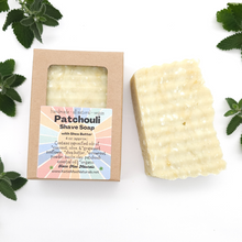 Load image into Gallery viewer, Patchouli Shea Butter Shave Soap