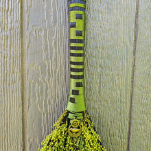 Load image into Gallery viewer, Sweet Annie Broom - Hawk Tail Broom with Crow Charm