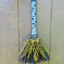 Load image into Gallery viewer, Sweet Annie Broom - Hawktail Broom with Dragonfly Charm
