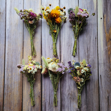 Load image into Gallery viewer, Mini Dried Flower Bouquet - Farm Grown Natural Dried Flowers