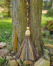 Load image into Gallery viewer, Handmade Sweeper Broom - Traditional Broomcorn Broom