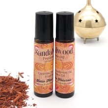 Load image into Gallery viewer, Sandalwood Perfume Oil Roller | Roll-On Fragrance | Grounding Natural Earthy Scent