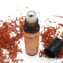 Load image into Gallery viewer, Sandalwood Perfume Oil Roller | Roll-On Fragrance | Grounding Natural Earthy Scent