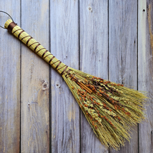 Load image into Gallery viewer, Handmade Hawk Tail Cinnamon Whisk Broom