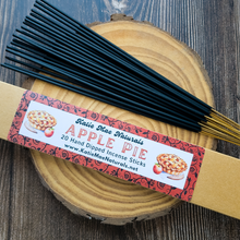 Load image into Gallery viewer, Katie Moe Naturals Apple Pie incense sticks on a wooden surface
