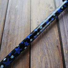 Load image into Gallery viewer, Hand Painted Decorative Round Broom, 26" Handmade Witches Besom