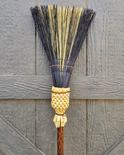 Load image into Gallery viewer, Handmade Sweeper Broom - Eco Friendly Traditional Broomcorn Broom