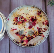 Load image into Gallery viewer, Self Confidence Intention Candle – Crystal Candle for Confidence, Courage & Self-Belief