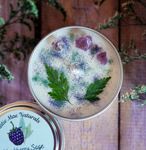 Load image into Gallery viewer, Blackberry Sage Soy Candle – Fruity Herbal Handcrafted Candle