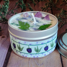 Load image into Gallery viewer, Blackberry Sage Soy Candle – Fruity Herbal Handcrafted Candle