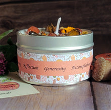 Load image into Gallery viewer, Mabon Ritual Candle – Apple & Oak Soy Candle for Autumn Equinox, Gratitude & Grounding
