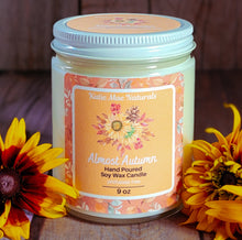 Load image into Gallery viewer, Almost Autumn Soy Candle – Cozy Cashmere & Sandalwood Handcrafted Candle