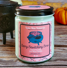 Load image into Gallery viewer, Berry Bewitching Soy Candle – Fruity Spice Handcrafted Candle