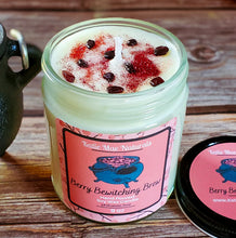 Load image into Gallery viewer, Berry Bewitching Soy Candle – Fruity Spice Handcrafted Candle
