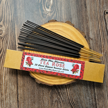 Load image into Gallery viewer, Tea Rose Hand Dipped Incense Sticks - 20 pack