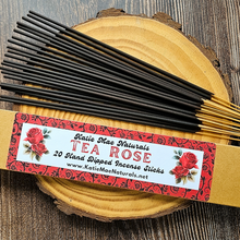 Load image into Gallery viewer, Tea Rose Hand Dipped Incense Sticks - 20 pack