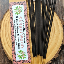 Load image into Gallery viewer, Indian Sandalwood hand dipped incense sticks
