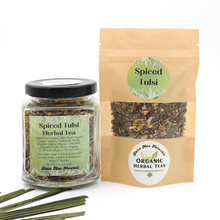 Load image into Gallery viewer, Organic Spiced Tulsi Herbal Tea - Loose Leaf Tea