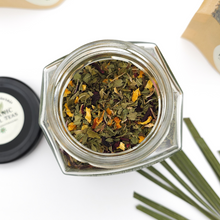 Load image into Gallery viewer, Organic Hibiscus Mint Herbal Tea - Loose Leaf Tea Blend