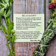 Load image into Gallery viewer, Mugwort and Seasonal Flower and Herb Bundle