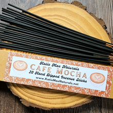 Load image into Gallery viewer, Cafe Mocha hand dipped incense sticks