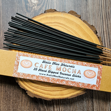 Load image into Gallery viewer, Cafe Mocha hand dipped incense sticks phthalate free