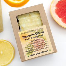 Load image into Gallery viewer, Vegan citrus soap