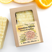 Load image into Gallery viewer, Vegan citrus soap
