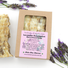 Load image into Gallery viewer, Lavender Eucalyptus Herbal Soap