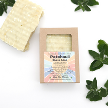 Load image into Gallery viewer, Patchouli Shea Butter Shave Soap