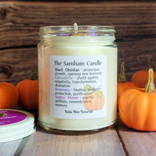 Load image into Gallery viewer, Samhain Halloween Candle (Pumpkin Hollow) - 9 oz