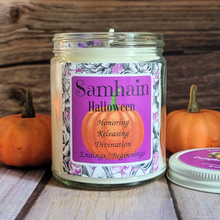 Load image into Gallery viewer, Samhain Halloween Candle (Pumpkin Hollow) - 9 oz