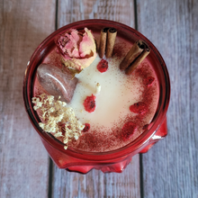 Load image into Gallery viewer, Cinnamon Sticks Red Skull Candle
