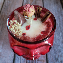 Load image into Gallery viewer, Cinnamon Sticks Red Skull Candle