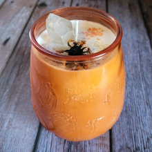 Load image into Gallery viewer, Almost Autumn Soy Wax Candle in Pumpkin Jar - Pumpkin Soy Candle