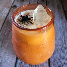 Load image into Gallery viewer, Almost Autumn Soy Wax Candle in Pumpkin Jar - Pumpkin Soy Candle