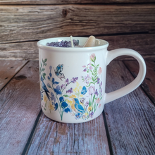 Load image into Gallery viewer, Lily Forest Coffee Cup Candle | Garden Scene Cup