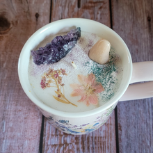 Load image into Gallery viewer, Lily Forest Coffee Cup Candle | Garden Scene Cup