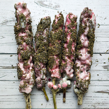 Load image into Gallery viewer, Yule Mullein Torch - Holiday Scented Fire Starter