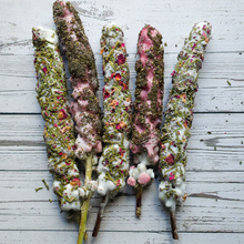 Load image into Gallery viewer, Yule Mullein Torch - Holiday Scented Fire Starter