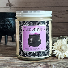 Load image into Gallery viewer, Cerridwen Goddess Soy Wax Candle (Divine Elegance) - 9 oz