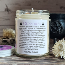Load image into Gallery viewer, Cerridwen Goddess Soy Wax Candle (Divine Elegance) - 9 oz
