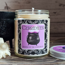 Load image into Gallery viewer, Cerridwen Goddess Soy Wax Candle (Divine Elegance) - 9 oz
