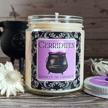 Load image into Gallery viewer, Cerridwen Goddess Soy Wax Candle (Divine Elegance) - 9 oz
