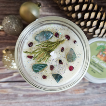 Load image into Gallery viewer, Cozy Cabin Soy Wax Candle - 9 oz Holiday Scented Soy Candle