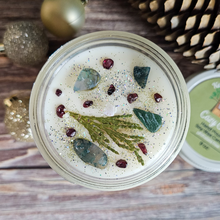 Load image into Gallery viewer, Cozy Cabin Soy Wax Candle - 9 oz Holiday Scented Soy Candle