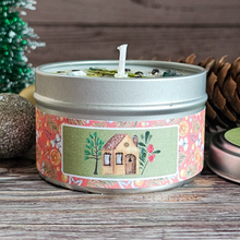 Load image into Gallery viewer, Cozy Cabin Soy Wax Candle - 6 oz Holiday Scented Soy Candle