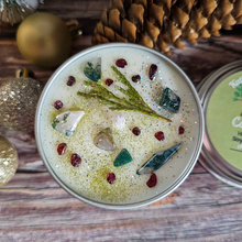 Load image into Gallery viewer, Cozy Cabin Soy Wax Candle - 6 oz Holiday Scented Soy Candle