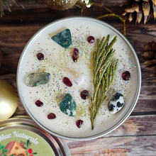 Load image into Gallery viewer, Cozy Cabin Soy Wax Candle - 6 oz Holiday Scented Soy Candle